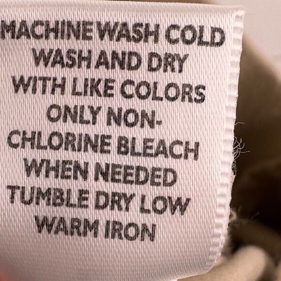 Old Navy Maternity Low Rise Stretch Cropped Ankle‎ Cream Pull-on Pockets Pants - Picture 9 of 9